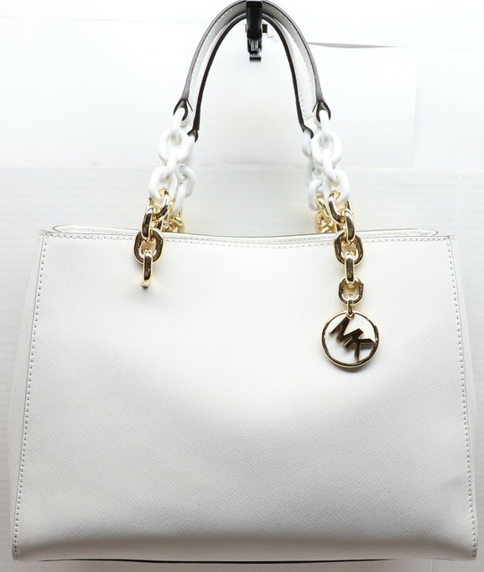 michael kors cynthia medium saffiano leather satchel