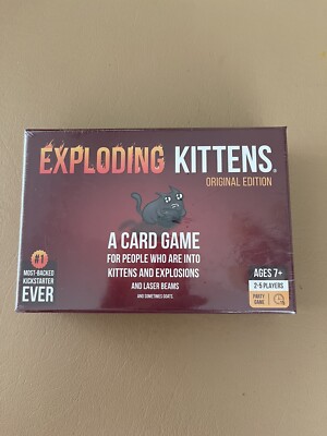 EXPLODING KITTENS Card Game - EKG-ORG1-1 New Sealed