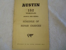 austin 152 vehicles petrol and diesel.