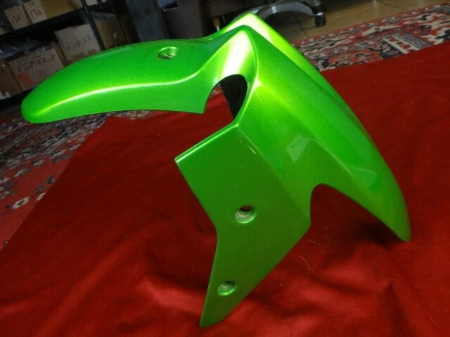 Front Fender, CL Green, 2008-12 Kawasaki Ninja 250 EX250, 35004-0079-15P - Image 3 of 4