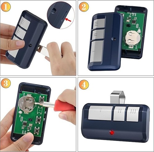1PC 433.92MHz Remote control for Chamberlain LiftMaster 94335E Motorlift ML700 - Picture 2 of 6