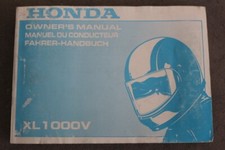 Honda XL 1000 V Betriebsanleitung "1998" Fahrerhandbuch mit Elektr.-Schaltplan