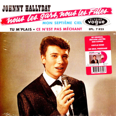 Johnny Hallyday - Nous Les Garsnous Les Filles (Vinyl 7'' - 2019 - Original)
