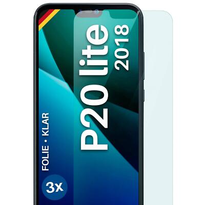 3x Schutzfolie für Huawei P20 Lite Displayschutz Handyfolie flexibel kein Glas