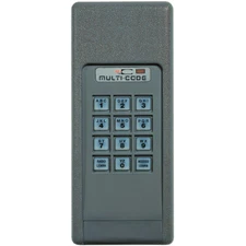 Multicode 298601 310MHz 10 Dip Switch Wireless Gate Garage Keypad MCS109950