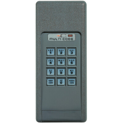 Linear MCS298601 Wireless Gate Garage Keypad MultiCode 310MHz 10 Dip Switch