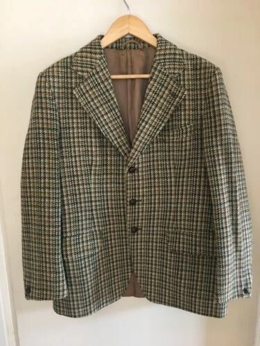 Harris Tweed Blazer Vintage Coats & Jackets for Men