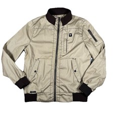 Five Four LA Mens Bomber Jacket Medium Khaki ...