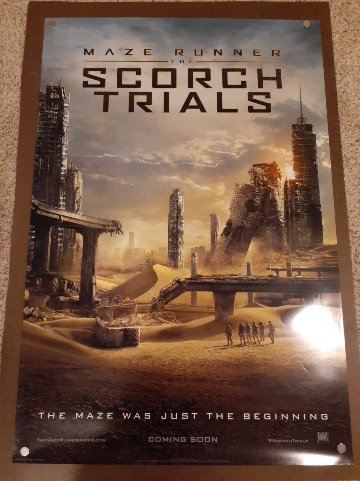 The Maze Runner 2 The Scorch Trials New Poster