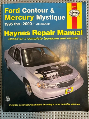 FORD CONTOUR MERCURY MISTQUE 1995 thru 2000 HAYNES REPAIR MANUAL NEW Sealed