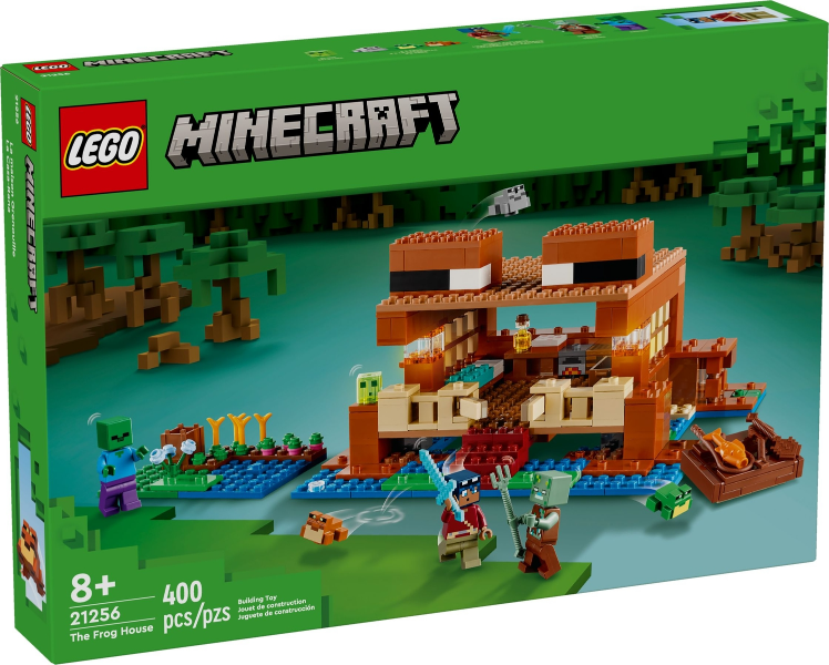 Lego The Frog House 21256 Minecraft Minifigure Building Set | eBay