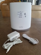 NETGEAR Orbi RBR750 Router AX4200 Mesh Network with WiFi 6  Very Good Condition
