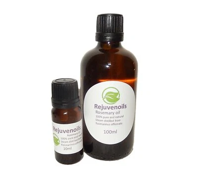 REJUVENOILS ROSEMARY ESSENTIAL OIL, ANTIBACTERIAL, NATURAL ANTISEPTIC 100% PURE