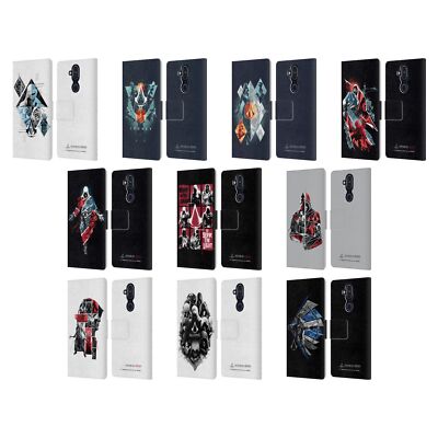 ASSASSIN'S CREED LEGACY CHARACTER ARTWORK LEATHER BOOK CASE FOR NOKIA PHONES