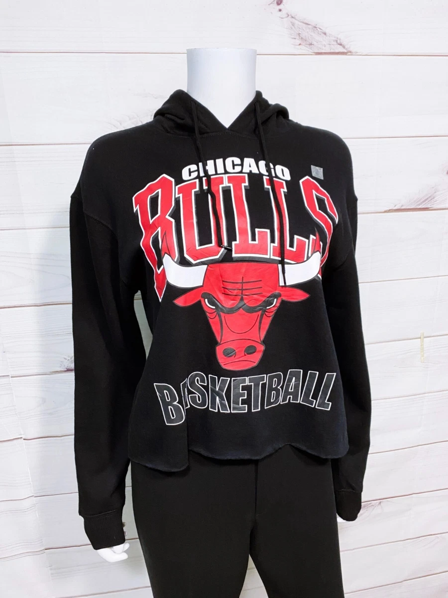 Chicago bulls store cropped hoodie