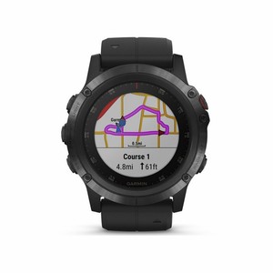 Garmin Fēnix 5X Plus Negro-GPS Reloj inteligente-grado (C) | eBay
