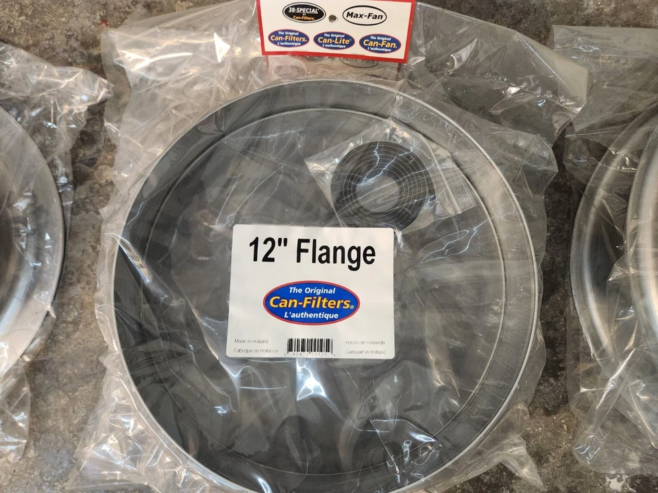 Brida de filtro de lata hidropónica  Foto 2 de 4