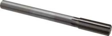 Made in USA 0.996" Diam 8-Flute Straight Shank Straight Flute High Speed Stee...