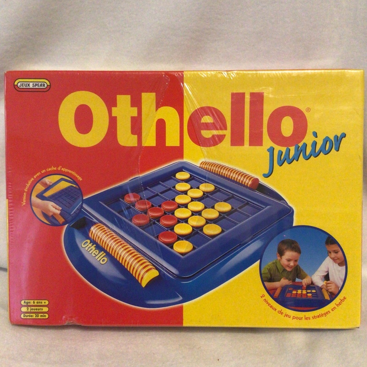 Vint 1999 Mattel Jeux Spear Othello Junior Factory Sealed NOS