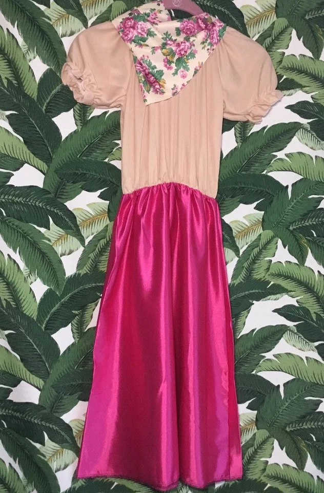 Nuevo Disfraz De Colección Niñas Esmeralda Jorobado de Notre Dame Vestido Gitano Mediano Foto 3 de 4