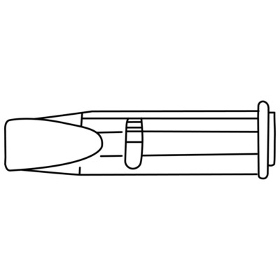 Weller Lötspitze für Pyropen, 70 01 02/3,0 mm, Meißelform T0051612199