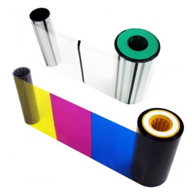 Magicard Kompatibel Prima 4 Folie Set Ymck Band & Retransfer Folie 1000 Drucke