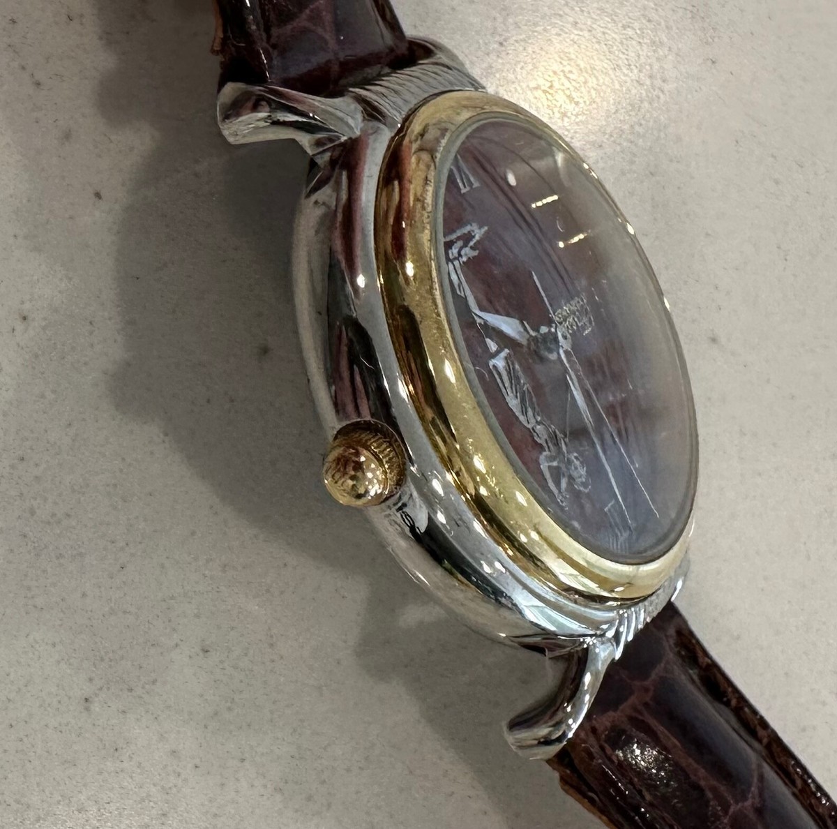 Vintage Fossil Golf Tournament Ladies Watch Fossil Golfer Watch Vintage Golf Classic 1954 Mens  main image 3