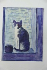 Wilhelm Klußmann Aquarell 2006 sign. Unbetitelt 32x24cm H-21953