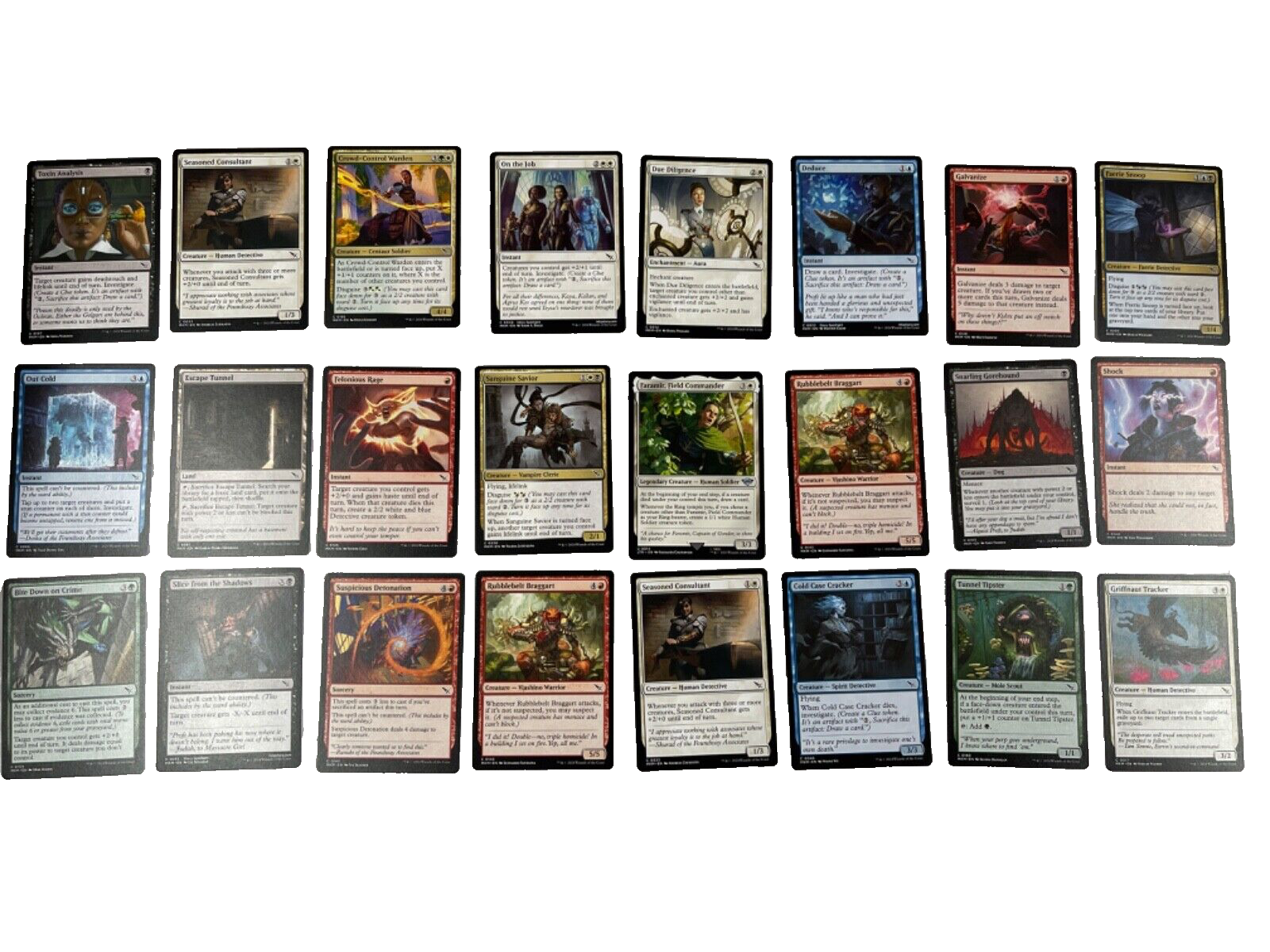 MAGIC THE GATHERING BUNDLE JOB LOT 24 CARDS VGC - LOT B