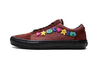 Frogs x Vans Skate Old Skool - Brown/Black-Multi