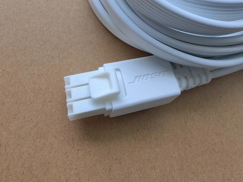 US-Bose Lifestyle 650 Center Speaker Cable Wire Cord White SH# 2 - Image 2 of 4