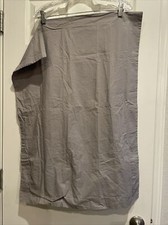 2 Restoration Hardware Italian Vintage-Washed 464 Standard Sham FOG NWT