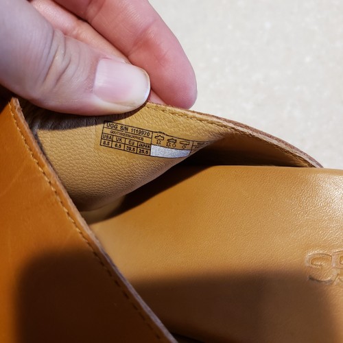 Ugg Eirene sandalo zeppa espadrillas con intersuola avvolgente in juta US donna taglia 8,5 - Foto 5 di 7