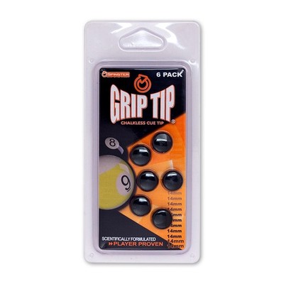 Spinster Grip QTSGT Cue Tips Pack of 6