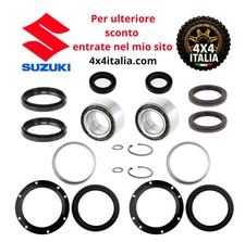 Kit revisione fuso, bocce e cuscinetti ponte anteriore Suzuki Jimny