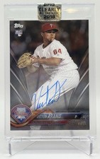 2018 Topps Clearly Authentic Victor Arano Rookie Auto Black /75 CAA-VA