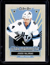 2025-26 O-Pee-Chee Retro Juuso Valimaki #125