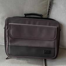 Targus Padded Nylon Laptop Briefcase Case 15 in Universal Black/Gray