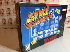 Space Invaders (Super Nintendo SNES, 1997) Complete