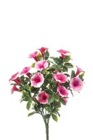 Artplants Kunst Petunie Finvon Auf Steckstab, Crossdoor, Rosa, 27Cm
