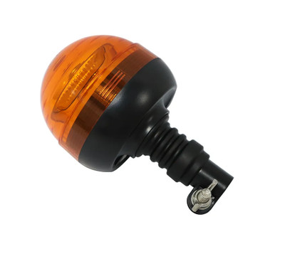 NOTFALL LED BLINKLEUCHTE Flexi DIN Masthalterung R65 Amber LED Strobe
