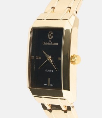 NEW With Tags Christian Lacroix CXLS18007-GG Men Watch Gold 100% Authenticity
