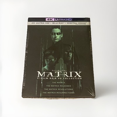 The Matrix Deja Vu 4K Ultra HD Blu-ray Collection 4 Films Box set Factory Sealed