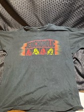 Vintage WWF WCW Monday Night Chris Jericho Jerichoholic Size L 2000 Anvil