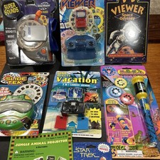 Vintage View Master  Mixed Lot 8 NEW - Star Trek, Space, Dinosaur 