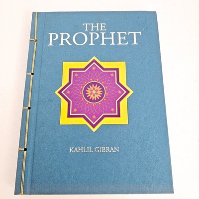 The Prophet Kahlil Gibran Deluxe Illustrated Hardcover Free Postage