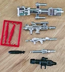 Vintage TRANSFORMERS G1 ACCESSORIES LOT 8 PARTS WEAPONS Guns HASBRO