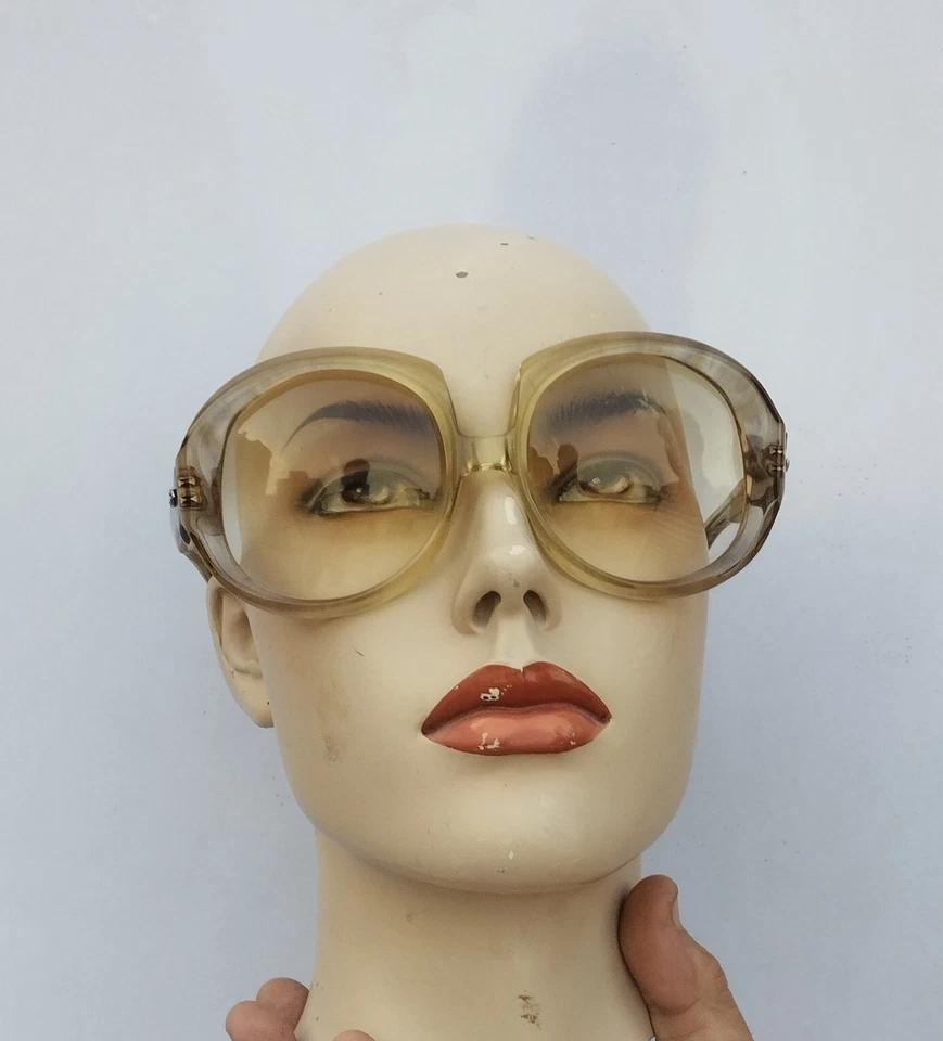 Huge 60s Jacque Fath AQUITAINE FRANCE sunglasses .Video - Image 2 of 4