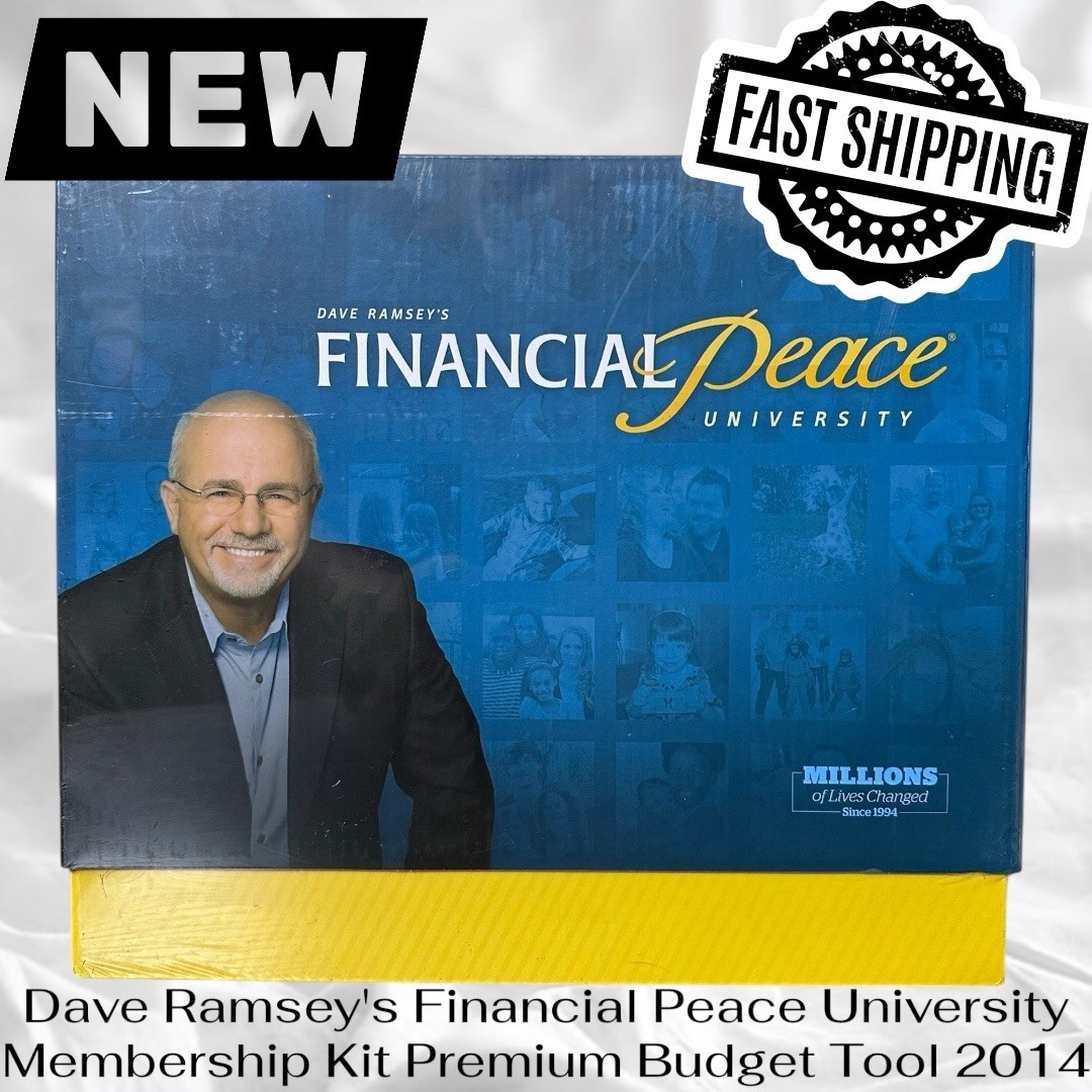 Dave Ramsey'S Financial Peace University Membership Kit Premium Budget Tool 2014