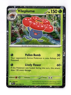 Vileplume (Cosmos Holo) - Miscellaneous Cards & Products (MCAP)